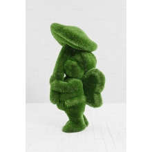 Садовая фигура из искусственной травы «Девочка с грибом» Садовая фигура из искусственной травы «Девочка с грибом»