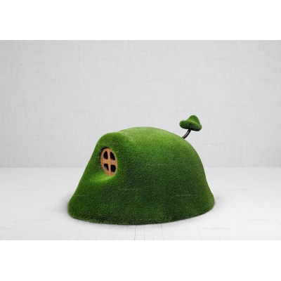 Садовая фигура из искусственной травы «Домик хоббита» Садовая фигура из искусственной травы «Домик хоббита»