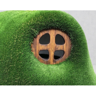 Садовая фигура из искусственной травы «Домик хоббита» Садовая фигура из искусственной травы «Домик хоббита»