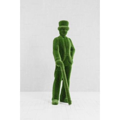 Садовая фигура из искусственной травы «Джентльмен» Садовая фигура из искусственной травы «Джентльмен»