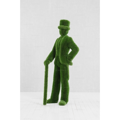 Садовая фигура из искусственной травы «Джентльмен» Садовая фигура из искусственной травы «Джентльмен»