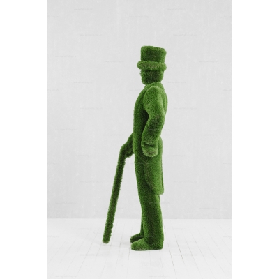 Садовая фигура из искусственной травы «Джентльмен» Садовая фигура из искусственной травы «Джентльмен»