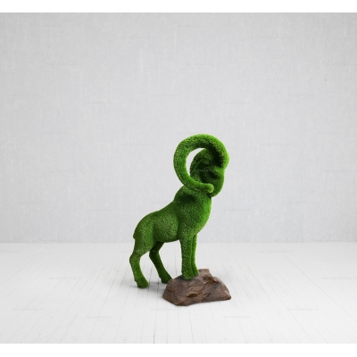 Садовая фигура из искусственной травы «Горный баран» Садовая фигура из искусственной травы «Горный баран»