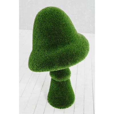 Садовая фигура из искусственной травы «Гриб» Садовая фигура из искусственной травы «Гриб»