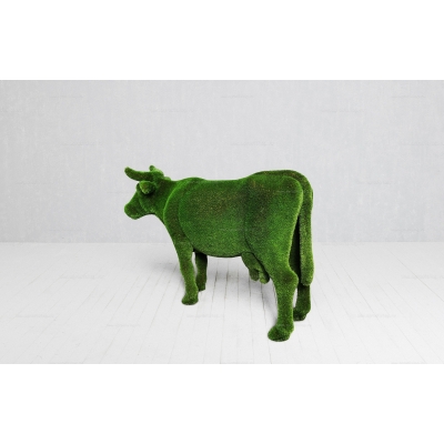 Садовая фигура из искусственной травы «Корова» Садовая фигура из искусственной травы «Корова»