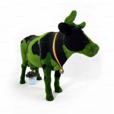 Садовая фигура из искусственной травы «Корова пятнистая» Садовая фигура из искусственной травы «Корова пятнистая»