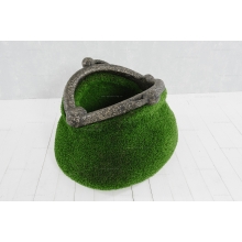 Садовая фигура из искусственной травы «Кошелек» Садовая фигура из искусственной травы «Кошелек»