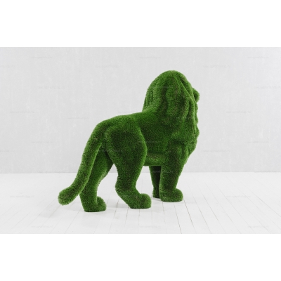 Садовая фигура из искусственной травы «Лев» Садовая фигура из искусственной травы «Лев»