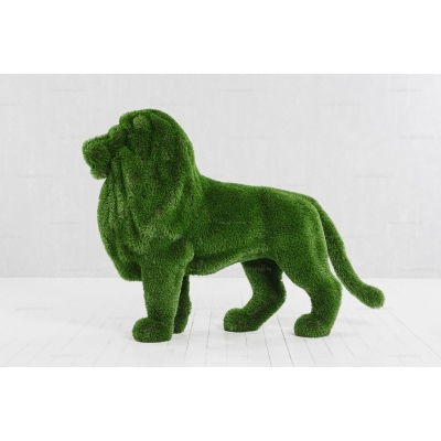 Садовая фигура из искусственной травы «Лев» Садовая фигура из искусственной травы «Лев»