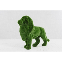 Садовая фигура из искусственной травы «Лев»