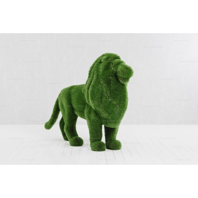 Садовая фигура из искусственной травы «Лев» Садовая фигура из искусственной травы «Лев»