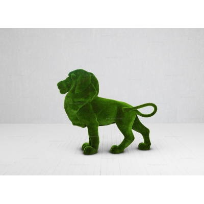 Садовая фигура из искусственной травы «Лев большой» Садовая фигура из искусственной травы «Лев большой»