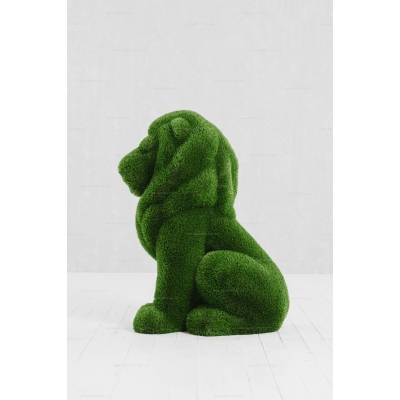 Садовая фигура из искусственной травы «Лев сидячий малый» Садовая фигура из искусственной травы «Лев сидячий малый»