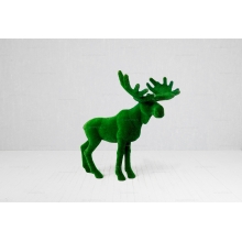 Садовая фигура из искусственной травы «Лось»