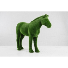 Садовая фигура из искусственной травы «Лошадь» Садовая фигура из искусственной травы «Лошадь»