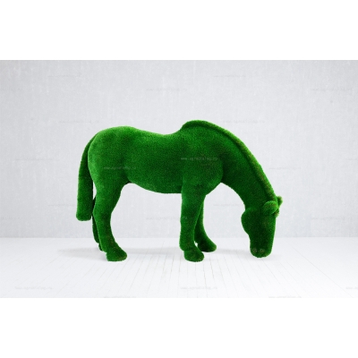 Садовая фигура из искусственной травы «Лошадь на лугу» Садовая фигура из искусственной травы «Лошадь на лугу»