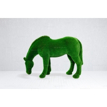 Садовая фигура из искусственной травы «Лошадь на лугу» Садовая фигура из искусственной травы «Лошадь на лугу»