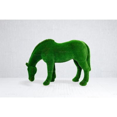 Садовая фигура из искусственной травы «Лошадь на лугу» Садовая фигура из искусственной травы «Лошадь на лугу»