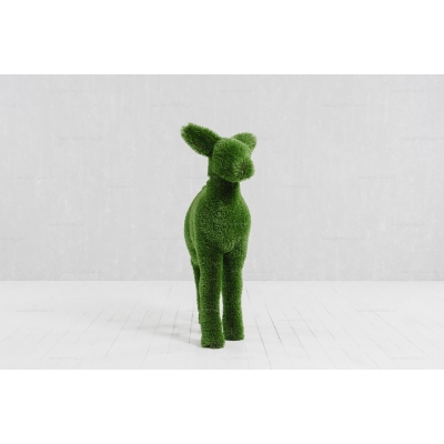 Садовая фигура из искусственной травы «Малый олень» Садовая фигура из искусственной травы «Малый олень»