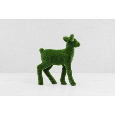 Садовая фигура из искусственной травы «Малый олень» Садовая фигура из искусственной травы «Малый олень»