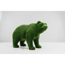 Садовая фигура из искусственной травы «Медведь» Садовая фигура из искусственной травы «Медведь»
