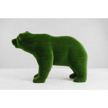 Садовая фигура из искусственной травы «Медведь» Садовая фигура из искусственной травы «Медведь»