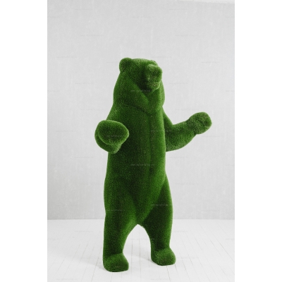 Садовая фигура из искусственной травы «Медведь на задних лапах» Садовая фигура из искусственной травы «Медведь на задних лапах»