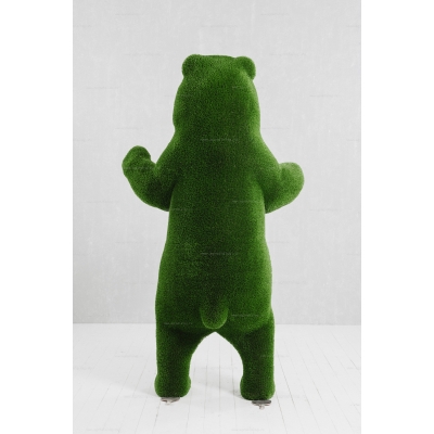 Садовая фигура из искусственной травы «Медведь на задних лапах» Садовая фигура из искусственной травы «Медведь на задних лапах»