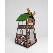 Садовая фигура из искусственной травы «Мельница» Садовая фигура из искусственной травы «Мельница»