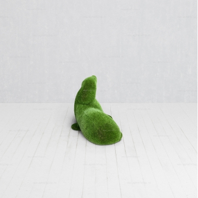 Садовая фигура из искусственной травы «Морской котик» Садовая фигура из искусственной травы «Морской котик»