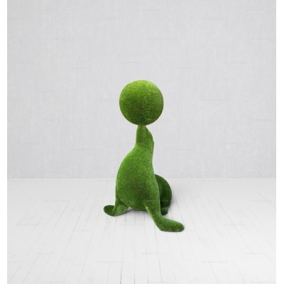 Садовая фигура из искусственной травы «Морской котик с шаром» Садовая фигура из искусственной травы «Морской котик с шаром»