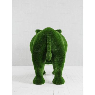 Садовая фигура из искусственной травы «Носорог» Садовая фигура из искусственной травы «Носорог»