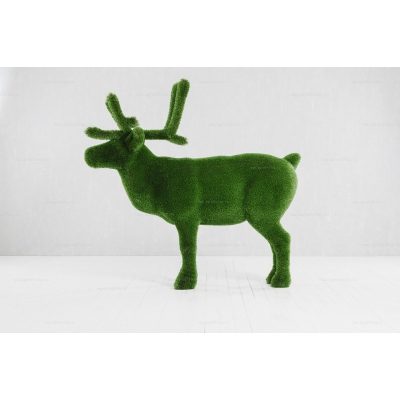 Садовая фигура из искусственной травы «Олень» Садовая фигура из искусственной травы «Олень»