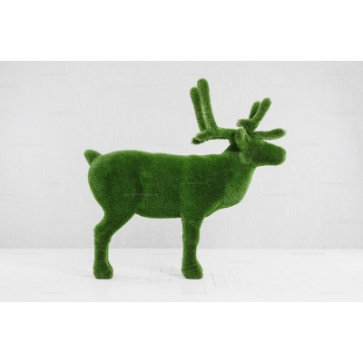 Садовая фигура из искусственной травы «Олень» Садовая фигура из искусственной травы «Олень»