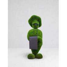 Садовая фигура из искусственной травы «Повар»