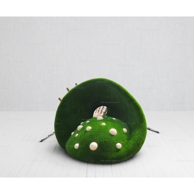 Садовая фигура из искусственной травы «Ракушка большая» Садовая фигура из искусственной травы «Ракушка большая»