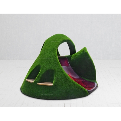 Садовая фигура из искусственной травы «Ракушка горка» Садовая фигура из искусственной травы «Ракушка горка»