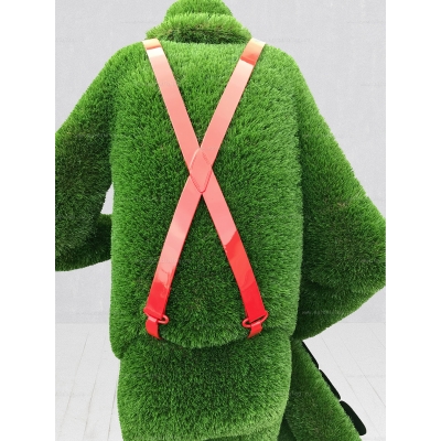 Садовая фигура из искусственной травы «Саксофонист» Садовая фигура из искусственной травы «Саксофонист»