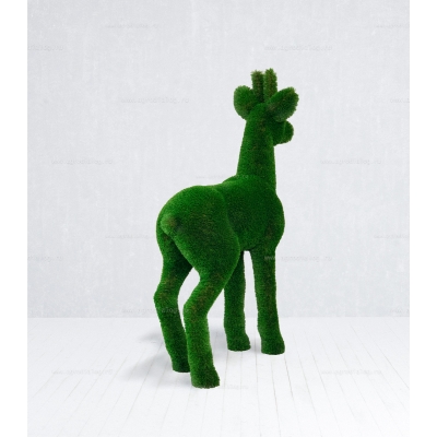 Садовая фигура из искусственной травы «Самец косули» Садовая фигура из искусственной травы «Самец косули»