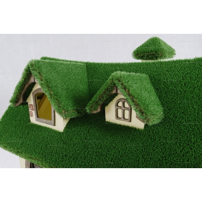 Садовая фигура из искусственной травы «Сказочный домик» Садовая фигура из искусственной травы «Сказочный домик»