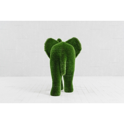 Садовая фигура из искусственной травы «Слоненок» Садовая фигура из искусственной травы «Слоненок»