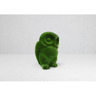 Садовая фигура из искусственной травы «Сова» Садовая фигура из искусственной травы «Сова»