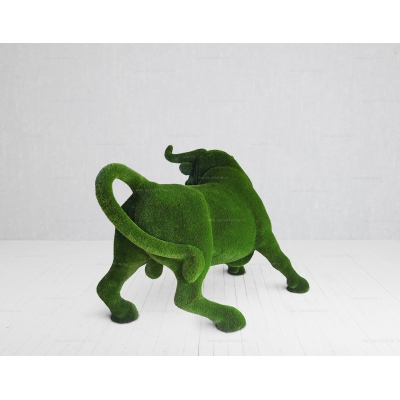 Садовая фигура из искусственной травы «Свирепый бык» Садовая фигура из искусственной травы «Свирепый бык»