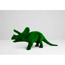 Садовая фигура из искусственной травы «Трицератопс» Садовая фигура из искусственной травы «Трицератопс»