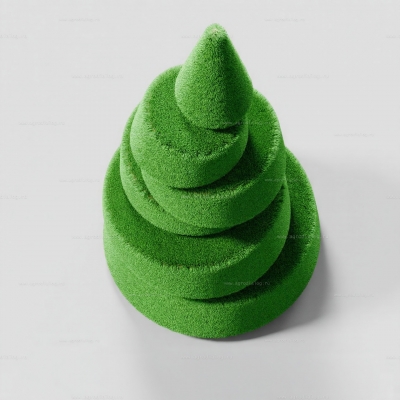 Садовая фигура из искусственной травы «Ёлка Сдвиг» Садовая фигура из искусственной травы «Ёлка Сдвиг»