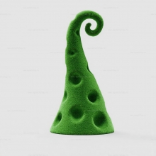 Садовая фигура из искусственной травы «Ёлка Завиток» Садовая фигура из искусственной травы «Ёлка Завиток»