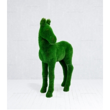 Садовая фигура из искусственной травы «Жеребенок»