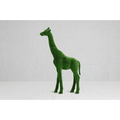 Садовая фигура из искусственной травы «Жираф» Садовая фигура из искусственной травы «Жираф»