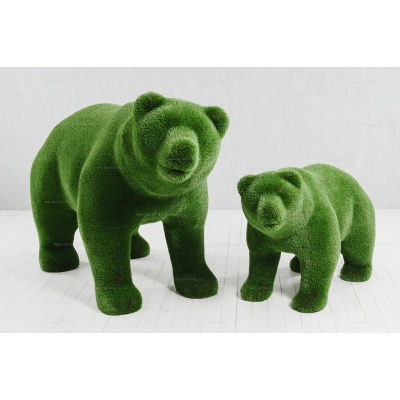 Садовые фигуры из искусственной травы «Два медведя» Садовые фигуры из искусственной травы «Два медведя»