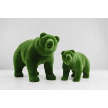 Садовые фигуры из искусственной травы «Два медведя»